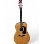 Used Washburn D10 Natural Acoustic Guitar Natural