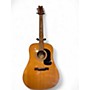 Used Washburn D10 Natural Acoustic Guitar Natural