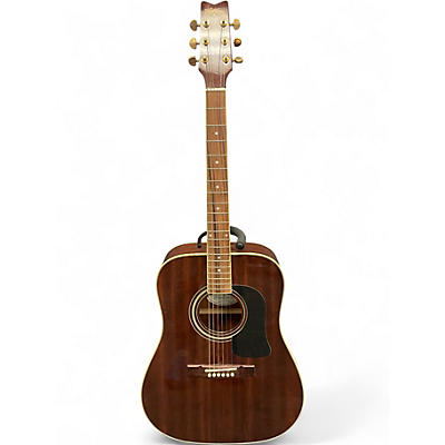 Used Washburn D100M Walnut Acoustic Guitar