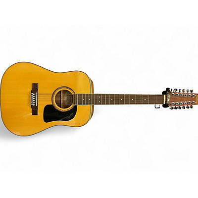 Used Washburn D10S/12 Natural 12 String Acoustic Guitar
