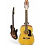 Used Washburn D10S/12 Natural 12 String Acoustic Guitar Natural
