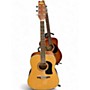 Used Washburn D10S Natural Acoustic Guitar Natural