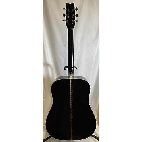 Washburn Used Washburn D10SB Black Acoustic Guitar Black