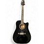 Used Washburn D10SCE/12 BK Black 12 String Acoustic Guitar Black