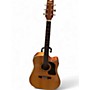 Used Washburn D10SCE Natural Acoustic Electric Guitar Natural