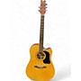 Used Washburn D10SCE Natural Acoustic Electric Guitar Natural