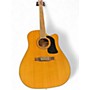 Used Washburn D10SCE Natural Acoustic Guitar Natural