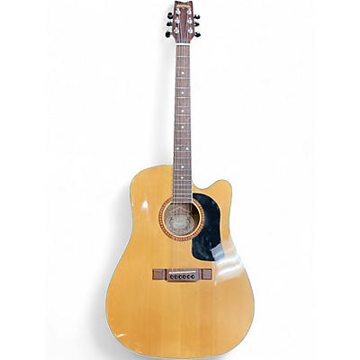 Used Washburn D10SCE Natural Acoustic Guitar