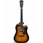 Used Washburn D10SCE Tobacco Burst Acoustic Guitar Tobacco Burst
