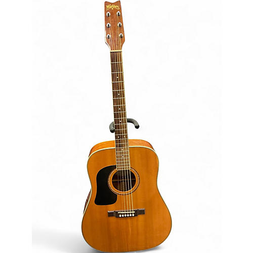 Used Washburn D10SLH Natural Acoustic Electric Guitar Natural