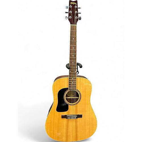 Used Washburn D10SLH Natural Acoustic Guitar Natural