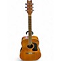 Used Washburn D10SOV Natural Acoustic Guitar Natural