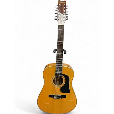 Used Washburn D13-12-N Natural 12 String Acoustic Guitar