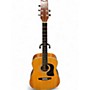 Used Washburn D13N Natural Acoustic Guitar Natural