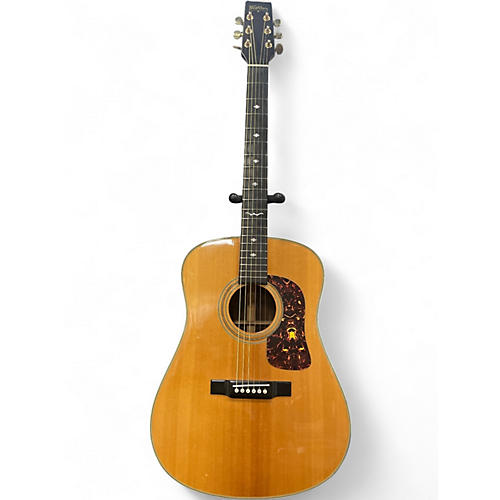 Used Washburn D21S/N Natural Acoustic Electric Guitar Natural