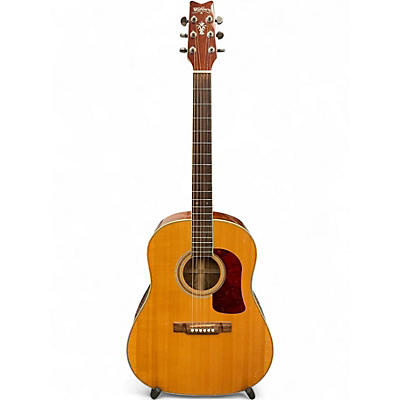 Used Washburn D27S Natural Acoustic Guitar