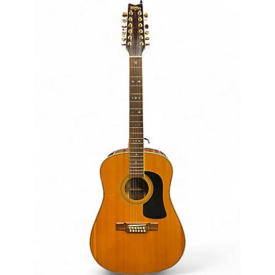 Used Washburn D28S-12 Natural 12 String Acoustic Guitar