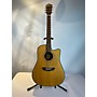 Used Washburn Used Washburn D46SCE Natural Acoustic Electric Guitar Natural