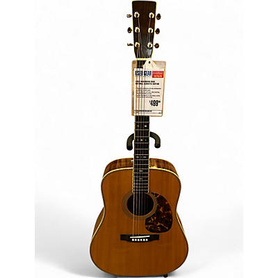 Used Washburn D50S Natural Acoustic Guitar