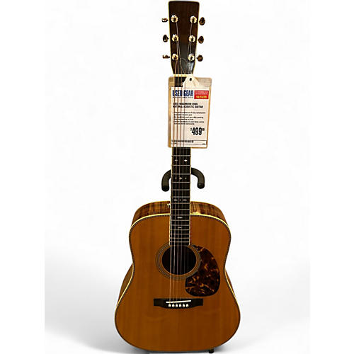 Used Washburn D50S Natural Acoustic Guitar Natural