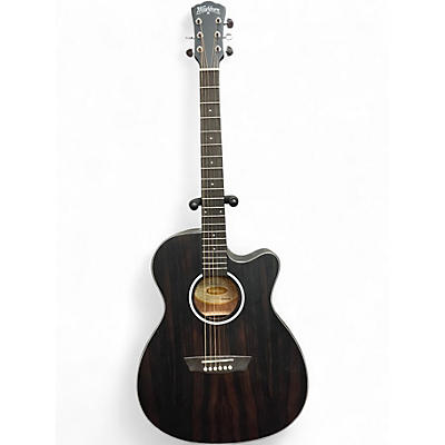 Used Washburn DFEACE-U DEEP FOREST EBONY Acoustic Electric Guitar