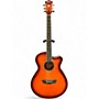 Used Washburn EA15 Ice Tea Burst Acoustic Electric Guitar Ice Tea Burst