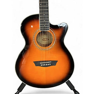 Washburn Used Washburn EA15ATB-A 2 Color Sunburst Acoustic Electric Guitar