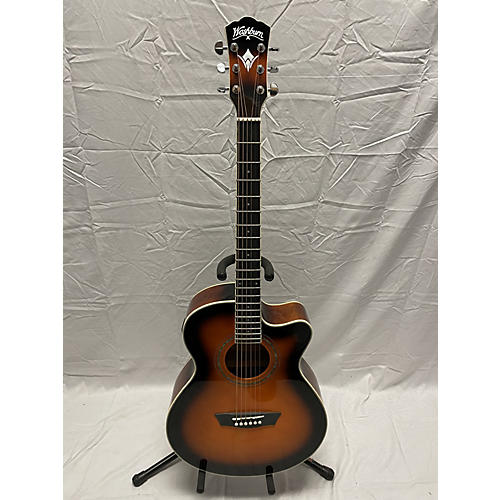 Washburn Used Washburn EA15ATB-A Sunburst Acoustic Electric Guitar Sunburst