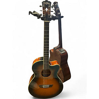 Used Washburn EA15ATB Tobacco Burst Acoustic Guitar