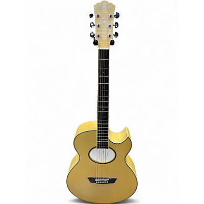 Used Washburn EA20A Natural Acoustic Electric Guitar