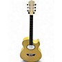 Used Washburn EA20A Natural Acoustic Electric Guitar Natural