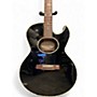 Used Washburn EA21HM Black Solid Body Electric Guitar Black
