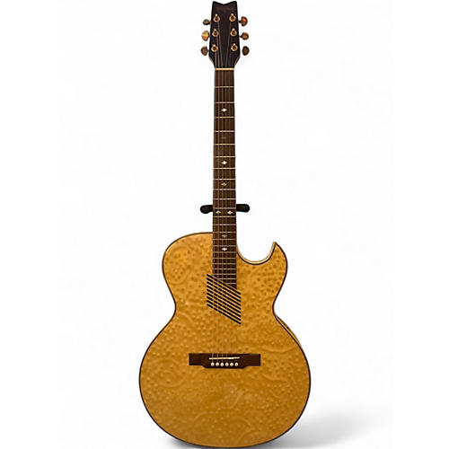 Used Washburn EA36 Natural Acoustic Electric Guitar Natural