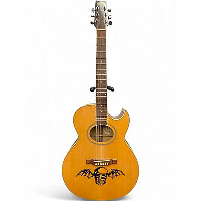 Used Washburn EA9N NATURAL Acoustic Guitar