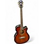 Used Washburn ES55G-A-U Brown Sunburst Acoustic Electric Guitar Brown Sunburst