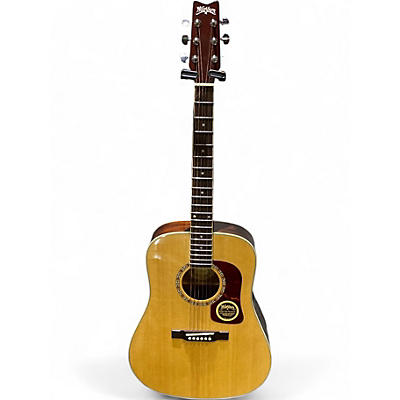 Used Washburn G46S Natural Acoustic Guitar