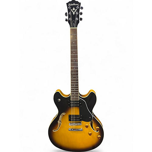 Used Washburn HB-30 2 Color Sunburst Hollow Body Electric Guitar 2 Color Sunburst