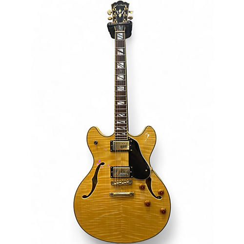 Used Washburn HB-35S Natural Hollow Body Electric Guitar Natural