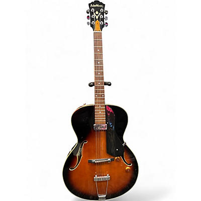 Used Washburn HB15 Sunburst Hollow Body Electric Guitar