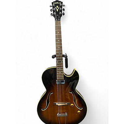 Used Washburn  HB15CTS 2 Color Sunburst Hollow Body Electric Guitar