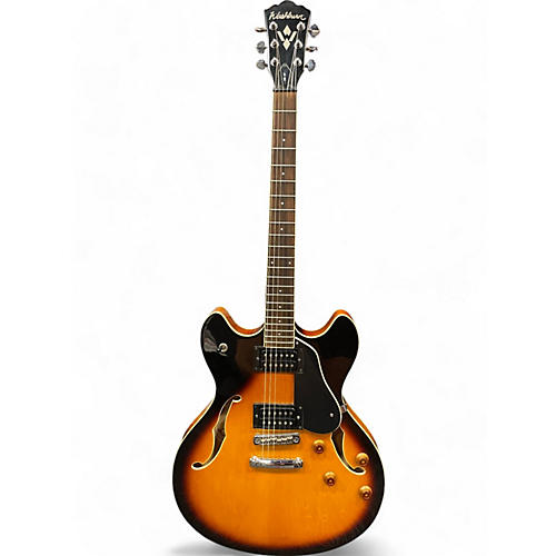 Washburn Used Washburn HB30 2 Color Sunburst Hollow Body Electric Guitar 2 Color Sunburst