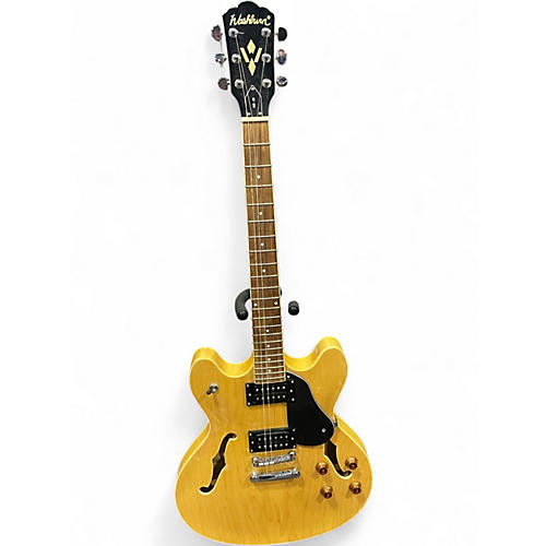 Used Washburn HB30 Natural Hollow Body Electric Guitar Natural