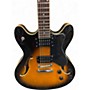 Used Washburn HB30 Tobacco Sunburst Hollow Body Electric Guitar Tobacco Sunburst