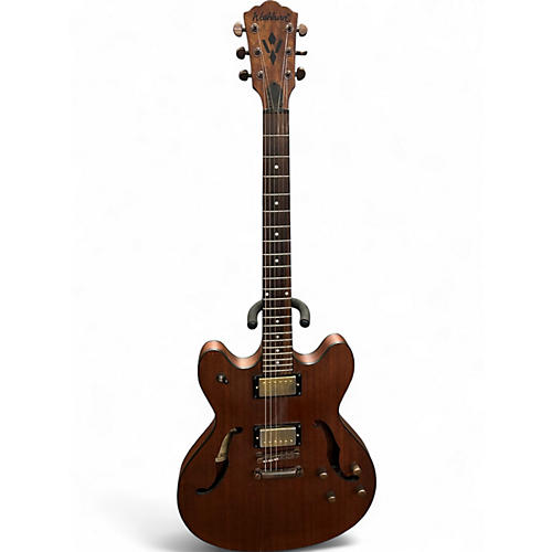 Used Washburn HB32DM Natural Hollow Body Electric Guitar Natural