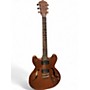 Used Washburn HB32DM Natural Hollow Body Electric Guitar Natural