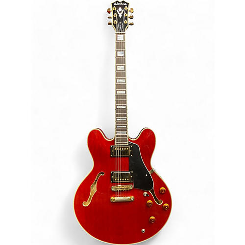 Washburn Used Washburn HB35 Candy Apple Red Hollow Body Electric Guitar Candy Apple Red