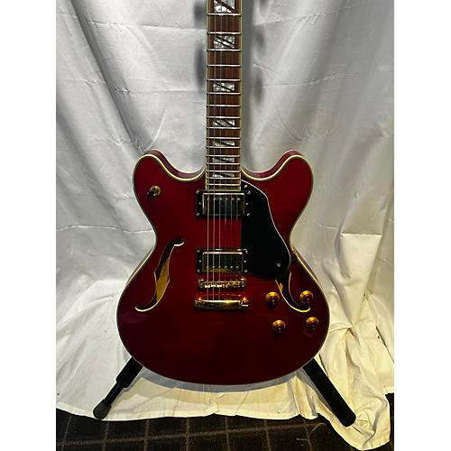 Washburn Used Washburn HB35 Cherry Hollow Body Electric Guitar Cherry