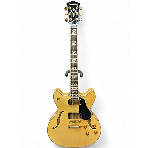 Used Washburn HB35 Natural Hollow Body Electric Guitar Natural