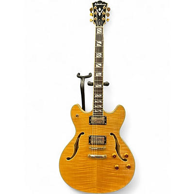 Used Washburn HB35 Natural Hollow Body Electric Guitar