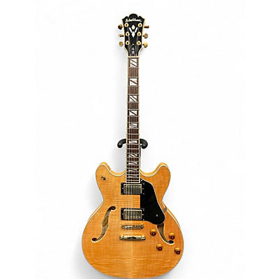 Used Washburn HB35 Natural Hollow Body Electric Guitar